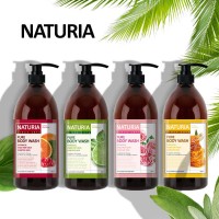 NATURIA    / PURE BODY WASH (Wild Mint & Lime), 750  - Trend Beauty