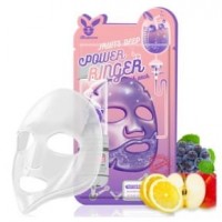 Elizavecca НАБОР/Тканевая маска д/лица Фруктовая FRUITS DEEP POWER Ringer mask pack, 10 шт - Trend Beauty