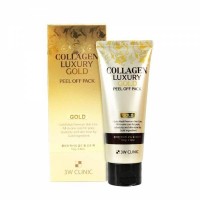 Маска-пленка для лица Collagen&Luxury Gold  peel off pack, 100 гр - Trend Beauty