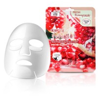 Набор/Тканевая маска для лица ГРАНАТ Fresh Pomegranate Mask Sheet, 10 шт - Trend Beauty