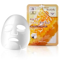 НАБОР/Тканевая маска для лица МАТОЧНОЕ МОЛОЧКО Fresh Royal Jelly Mask Sheet, 10 шт - Trend Beauty