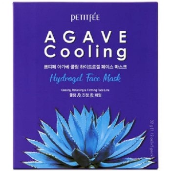 PETITFEE  /     c  Agave Cooling Hydrogel Face Mask, 5  - Trend Beauty