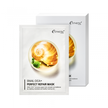 ESTHETIC HOUSE        Snail Cica+ Perfect Repair Mask, 25 * 5 - Trend Beauty